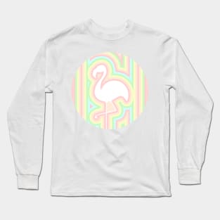 Standing Flamingo Long Sleeve T-Shirt